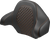 SADDLEMEN 814-07-20903 Dragon Scale Tour Pak Backrest Pad - Dragon Scale Orange Stitch FLH/FLT '14-'24
