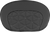 SADDLEMEN 061021102 Mini Contour Sissy Bar Pad - Tri-Gripper Gray Stitch