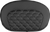 SADDLEMEN 061020905 Mini Contour Sissy Bar Pad - Dragon Scale Silver Stitch