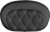 SADDLEMEN 061018406 Mini Contour Sissy Bar Pad - Lattice Stitch White Stitch