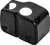 SADDLEMEN CF-899-04-001 Coil Cover - Carbon Fiber Gloss Black