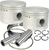 S&S CYCLE 920-0015 Piston Kit - For 80" Stock or S&S Heads - 3.500" - Standard - For 80" Stock or S&S Heads 3.500" Standard