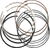 S&S CYCLE 940-0013 Replacement Piston Rings - 4.125" - +0.020" - 4.125" +0.020"