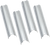 S&S CYCLE 93-4106 Pushrod Cover Keeper Set - Chrome - 3.330" - Big Twin - Chrome 3.330" Big Twin