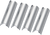 S&S CYCLE 93-4070 Pushrod Cover Keeper Set - Chrome - 2.400" - Big Twin - Chrome 2.400" Big Twin