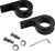 Open Box CUSTOM DYNAMICS CD-125-B P-Clamp Mounts - Fog Light - Gloss Black - Harley-Davidson® - Fog Light Gloss Black Harley-Davidson®