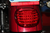 Open Box CUSTOM DYNAMICS PB-TL-LP-R Taillight - without License Plate Illumination Window - Red - without License Plate Illumination Window Red
