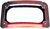 Open Box CUSTOM DYNAMICS CD-LP-IND-C Dual-LED License Place Frame - Indian - Chrome - Indian Chrome
