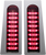 Open Box CUSTOM DYNAMICS PB-FILL-S-C ProBEAM® Fillerz® Lights - Smoke - Chrome - Smoke Chrome