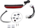 Open Box CUSTOM DYNAMICS CD-LR-08-R Luggage Rack Light Bar - Red