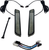 Open Box CUSTOM DYNAMICS CD-FORK-HD-SB LED Fork Light - Smoke - Black - Smoke Black