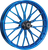 ARLEN NESS 71-556 Rim - Y-Spoke - Front - Blue - 19x3.25 - Y-Spoke Front Blue 19x3.25
