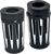 ARLEN NESS 20-014 Fork Boot Covers - Black Anodized - Deep Cut - FLHTD - Black Anodized Deep Cut FLHTD