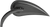 ARLEN NESS 13-092 Mirror - Rad III - Side View - Teardrop - Black - Left - Rad III Side View Teardrop Black Left