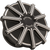 ARLEN NESS 701-002 Vented Gas Cap - 10 Gauge - Black Machined Accents - 10 Gauge Black Machined Accents