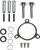 ARLEN NESS 602-018 Big Sucker Air Cleaner Replacement Hardware Kit - Stage II