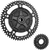 ARLEN NESS 300-203 Chain Drive Kit - 27/57 Tooth - Black - FLT/FLH - 27/57 Tooth Black FLT/FLH