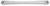 ARLEN NESS 19-930 Shift Rod - Deep Cut - Round - Chrome - Deep Cut Round Chrome