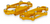 ARLEN NESS 410-061 Diamond Floorboards - Passenger - Gold - Passenger Gold