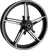 Open Box ARLEN NESS 91-654 Wheel with Hub/Adapter - Factory 24 - Front - Black/Contrast Cut - 21x3.5 - Factory 24 Front Black/Contrast Cut 21x3.5