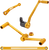 Open Box ARLEN NESS 420-101 SpeedLiner Foot Control Kit w/ Heel/Toe Shifter - Gold