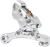 Open Box ARLEN NESS 02-324 4-Piston Caliper - Rear - 11.8" - Chrome - Rear 11.8" Chrome