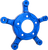 Open Box ARLEN NESS 300-087 Spider Rotor Adaptor - Blue