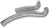 BASSANI XHAUST HS-XL-FF12 Radial Sweepers 2-Pc Heat Shield - Chrome