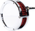 FEULING PARTS 5457-S Slim BA Air Cleaner Kit - Chrome Red Filter '08-'17 Twin Cam
