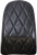 LE PERA LYO-007PDM Bare Bones Series Pillion Pad — Diamond Stitch - Diamond Black FLFB/S '18-'25