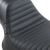LE PERA L-541BWPT Daytona Sport Seat - Basketweave/Pleated Black FXR '82-'00