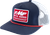 FMF SP26196900NVYOS Metal Works Hat - Navy One Size