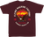 FMF FA24118902MRNLG Exhaust Supply T-Shirt - Maroon Large