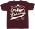 FMF FA24118912MRN2X Fuel T-Shirt - Maroon 2XL