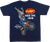 FMF SU25118902NVYLG Good Time Crew T-Shirt - Navy Large