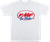 FMF FA25118900WHTLG Go Moto T-Shirt - White Large