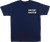 FMF FA25118902NVYSM Faster T-Shirt - Navy Small