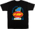 FMF HO25118906BLKMD America First T-Shirt - Black Medium