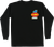 FMF HO25119901BLKLG America First Long-Sleeve T-Shirt - Black Large