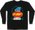 FMF HO25119901BLKLG America First Long-Sleeve T-Shirt - Black Large