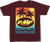 FMF SP26118905MRNM Sun City T-Shirt - Maroon Medium