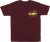 FMF SP26118905MRN2X Sun City T-Shirt - Maroon 2XL