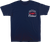 FMF SU26118901-NVY-L Racing in the USA T-Shirt - Navy Large