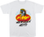 FMF SU26118905-WHT-M Merican Moto T-Shirt - White Medium