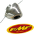 FMF 020464 Replacement Rear Cone Cap - 1-1/4" Turbinecore 2