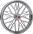 PERFORMANCE MACHINE (PM) 1204-7106R-NVSAJAP-B Front Nivis Wheel - Nivis Front Dual Disc/with ABS Black/Contrast Cut Platinum 21x3.5