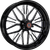 PERFORMANCE MACHINE (PM) 1269-7814R-NVSAP-BMP Rear Nivis Wheel - Nivis Rear Single Disc/with ABS Black/Contrast Cut™ Platinum 18x5.5