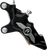 PERFORMANCE MACHINE (PM) 0051-2917-BM Six-Piston Differential-Bore Front Caliper - 13" Left Contrast Cut