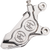 PERFORMANCE MACHINE (PM) 0052-2424-CH 4-Piston Caliper - Chrome Right Front