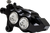 PERFORMANCE MACHINE (PM) 0053-2957-MC Race Series Monobloc Caliper - 137 X 4B Left Black Anodized with Clear Bore Caps